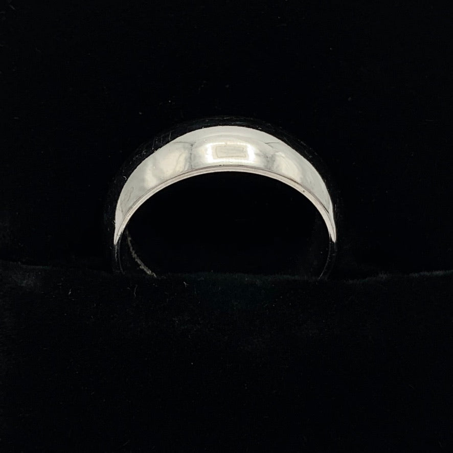14K White Gold 7mm Comfort Fit Wedding Band