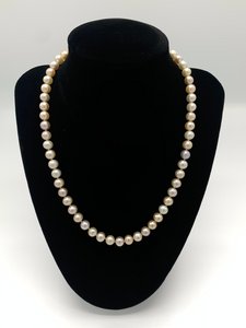 Fresh Water Multicolor Unsymmetrical Pearl Necklace
