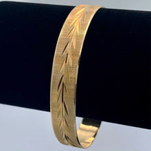 Load image into Gallery viewer, 10K Yellow Gold 11mm Bangle Bracelet
