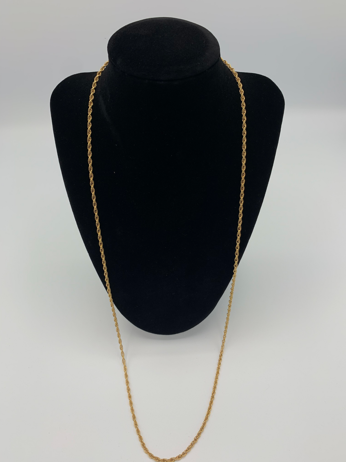30 Inch Gold Filled Large Rope Style Chain