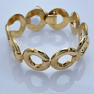 14K Yellow Gold Loop Bracelet