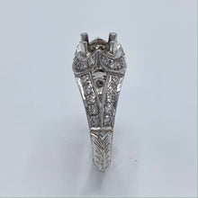 Load image into Gallery viewer, 18K White Gold .25 Ct T.W. Diamond Semi-Mount Engagement Ring
