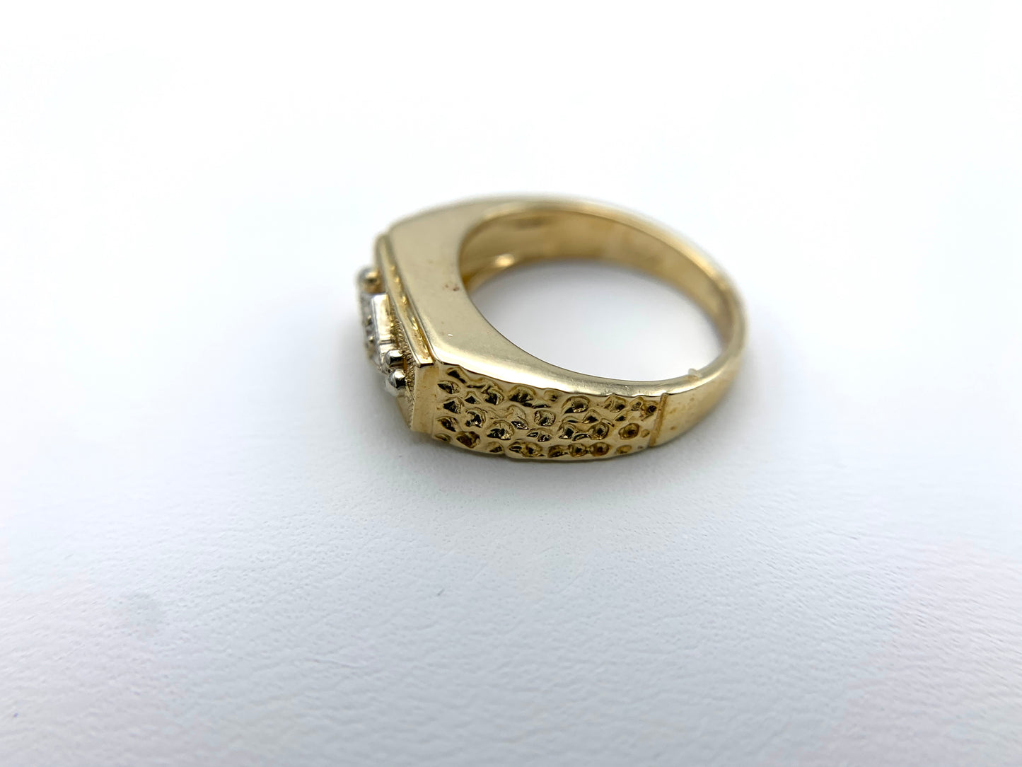 14K Yellow Gold Baby Ring
