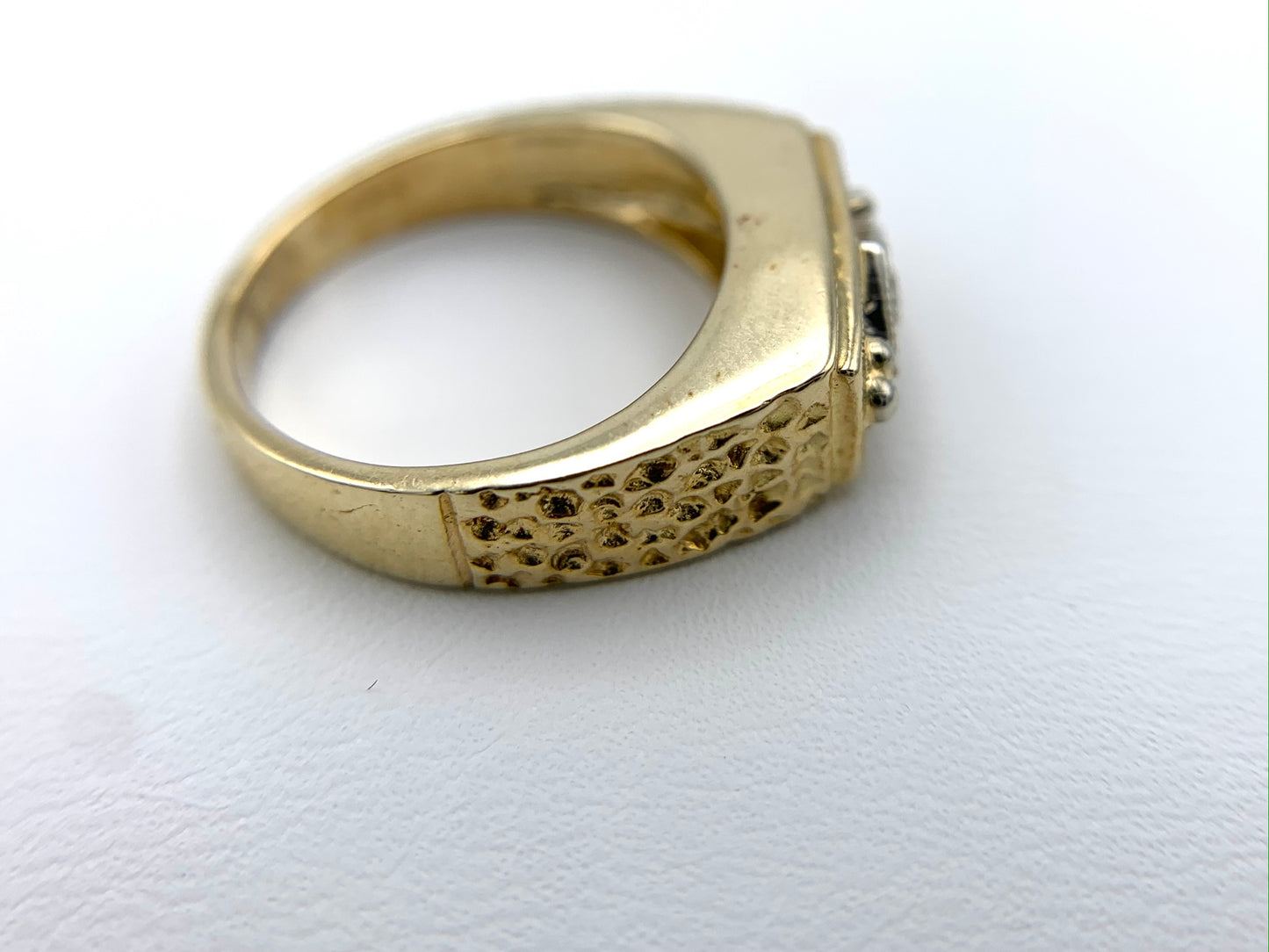 14K Yellow Gold Baby Ring