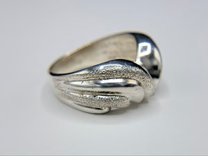 Sterling Silver Free Form 'Arch' Ring
