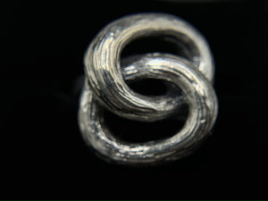 Sterling Silver Interlocking Circle Ring