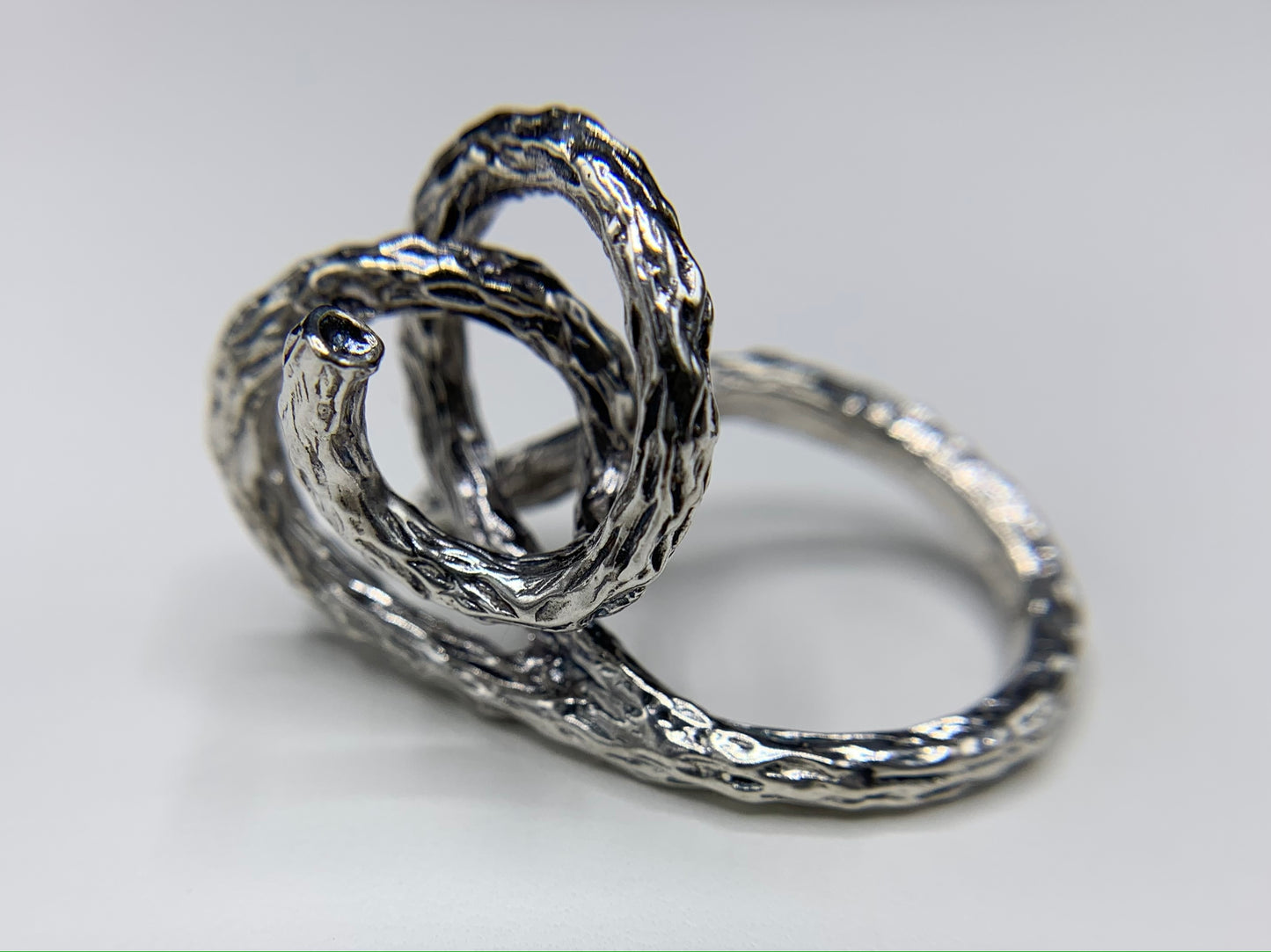 Sterling Silver Mesquite Tree Ring