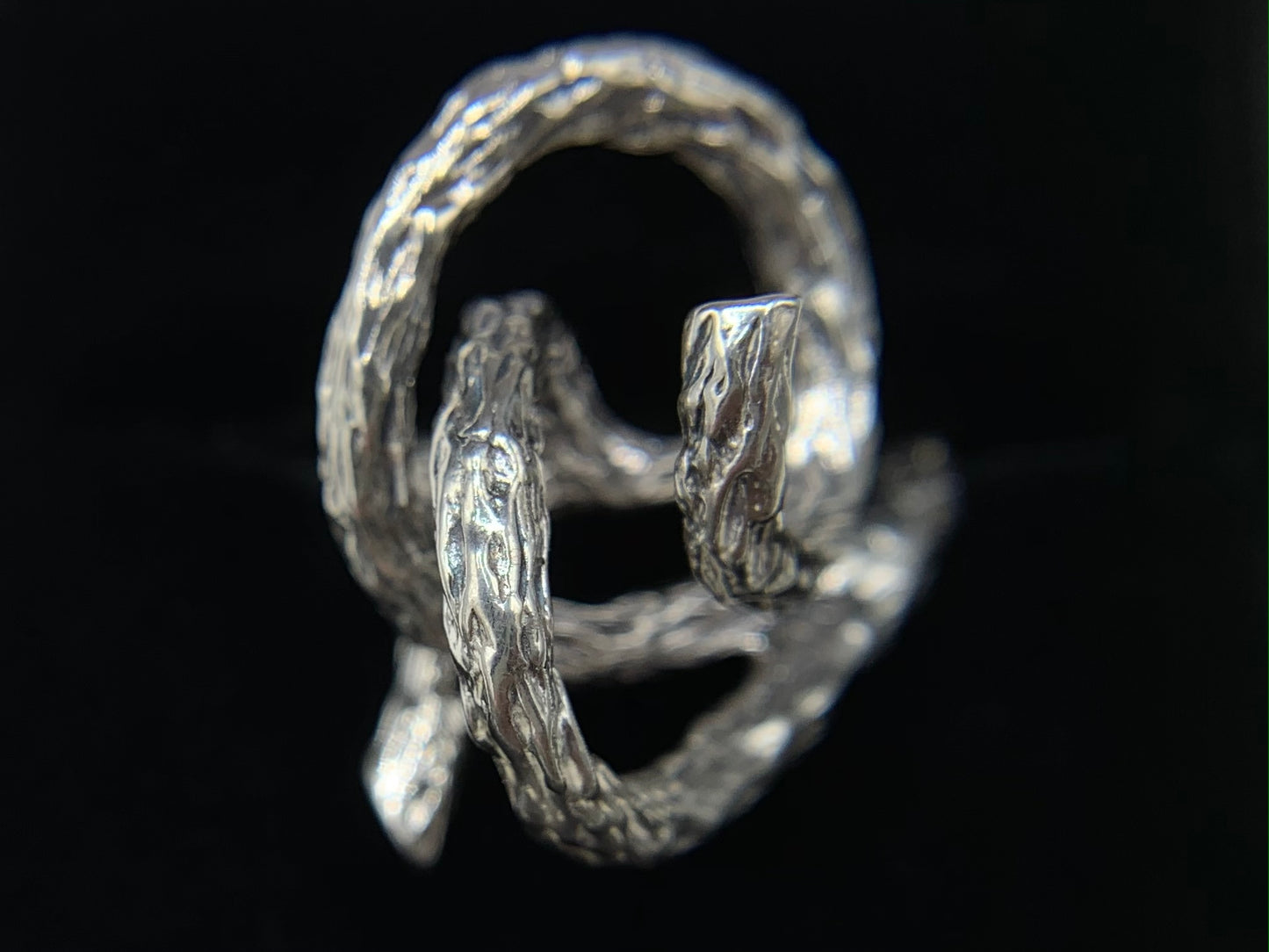 Sterling Silver Mesquite Tree Ring