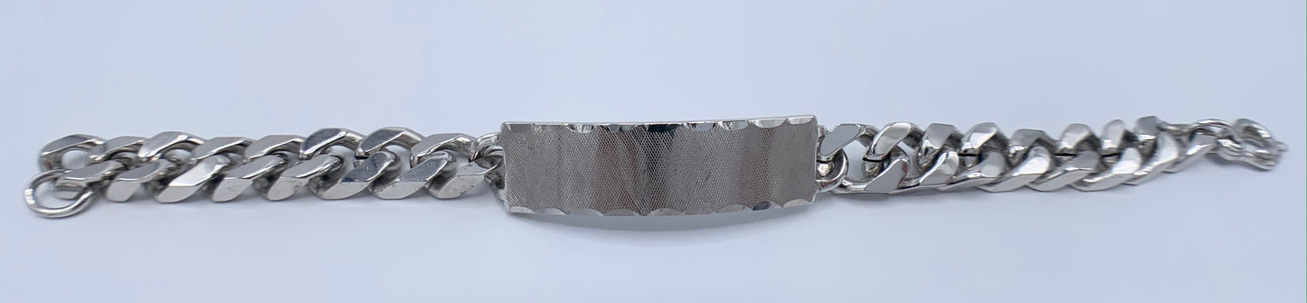 Sterling Silver ID Bracelet