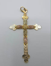 Load image into Gallery viewer, 10K Gold Black Hills Cross Pendant
