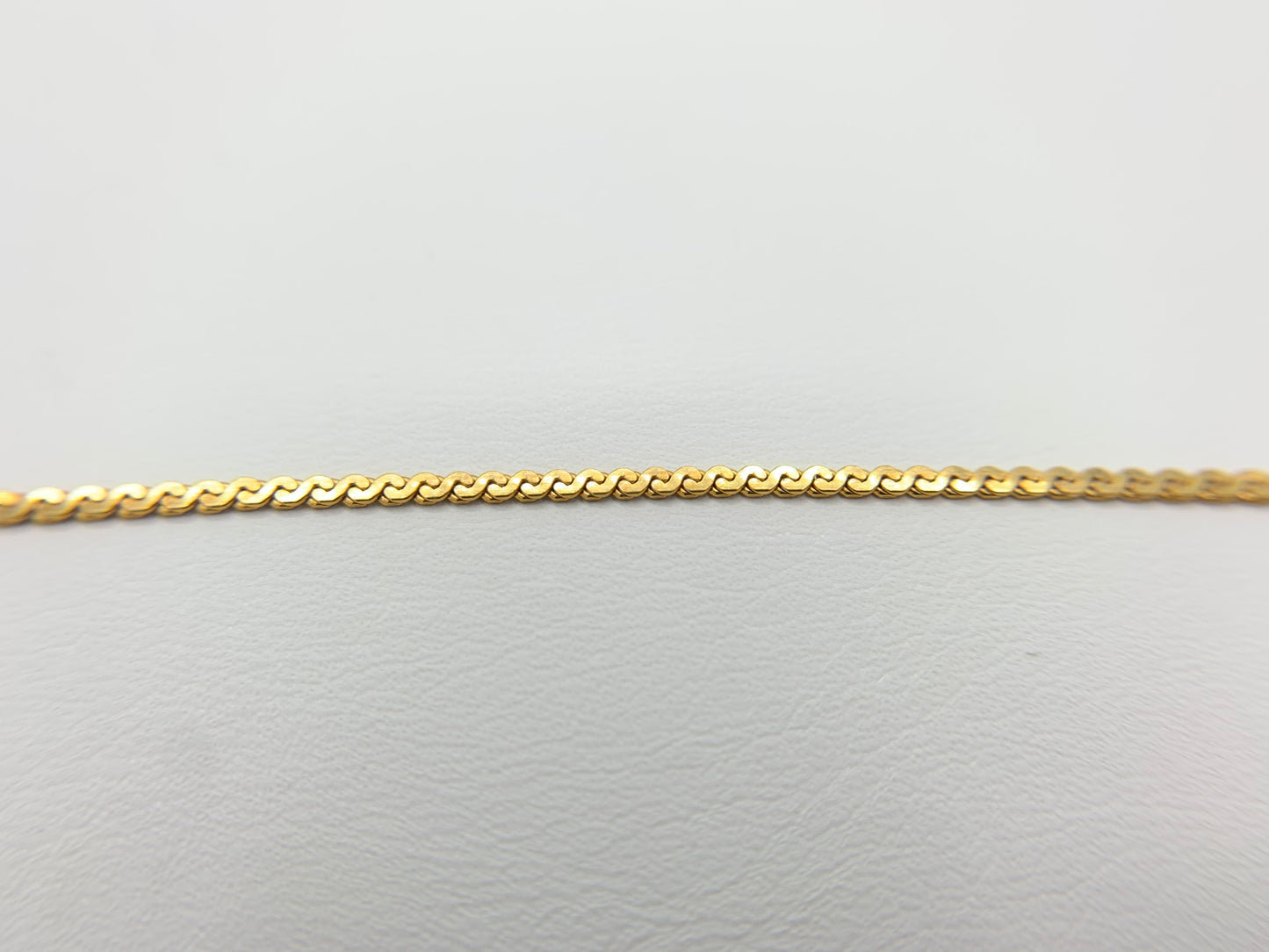 Thin Gold Filled Serpentine Style Bracelet