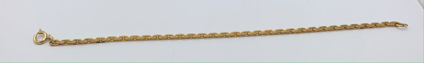 Gold Filled Anchor Style Bracelet