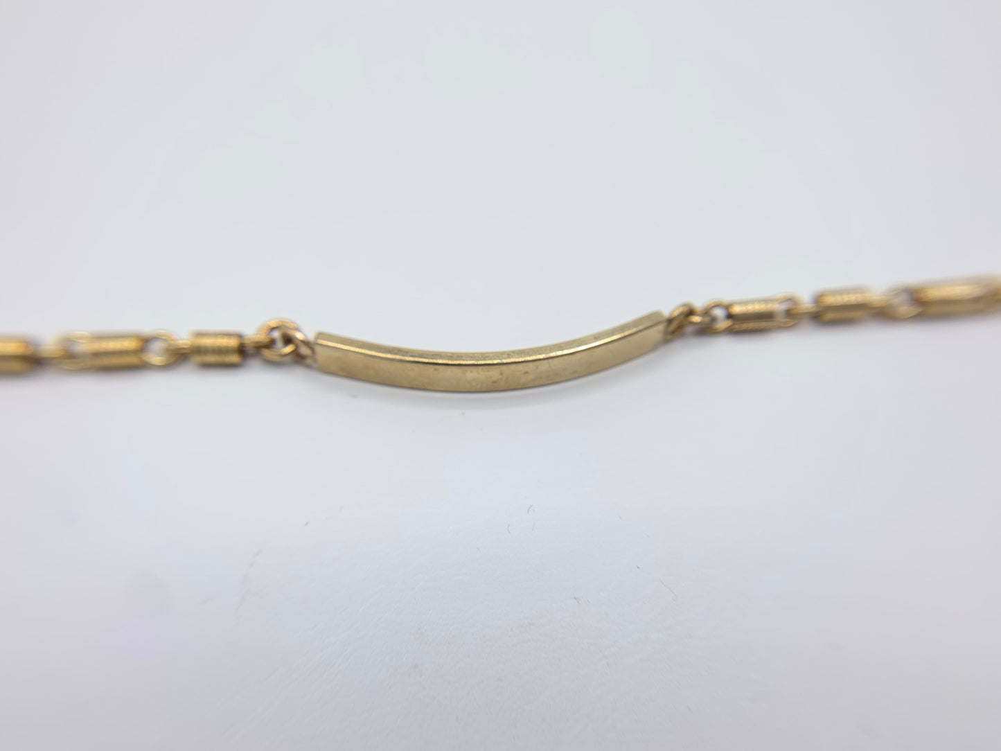 Gold Filled ID Link Bracelet