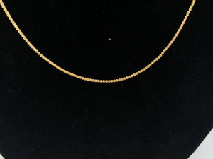 14K Gold "S" Chain