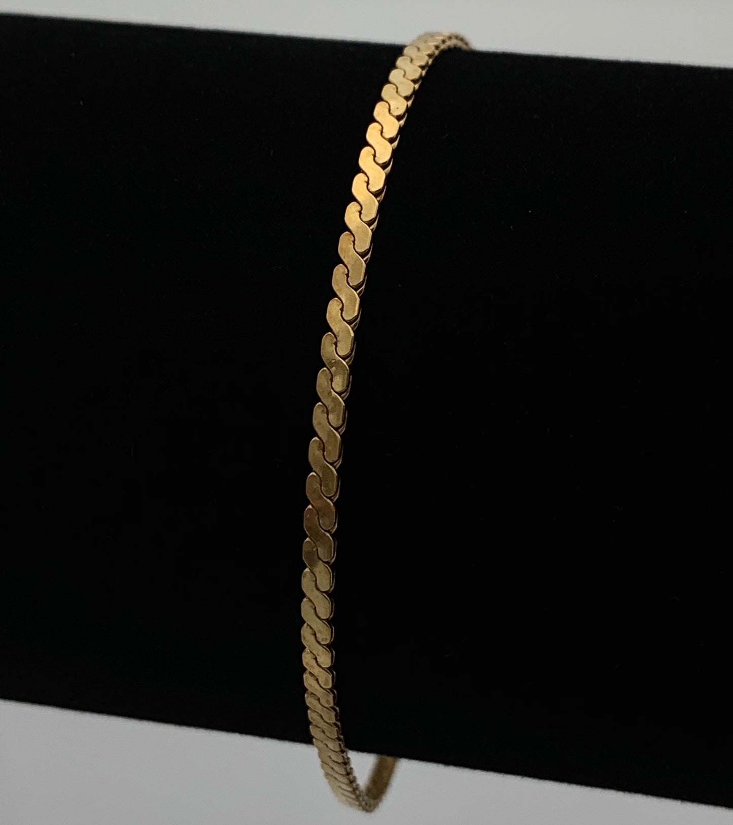 Gold Filled Serpentine Bracelet, 2mm