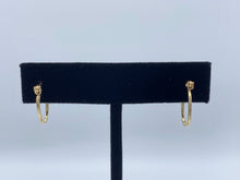 Load image into Gallery viewer, 14K Yellow Gold Thin Hoop Earrings
