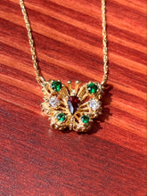Load image into Gallery viewer, 14K Yellow Gold Butterfly Necklace
