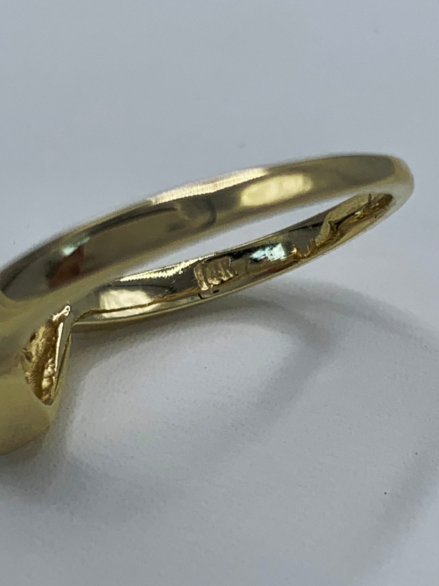 14K Yellow Gold .33 TCW Diamond Semi-Mount Wedding Set