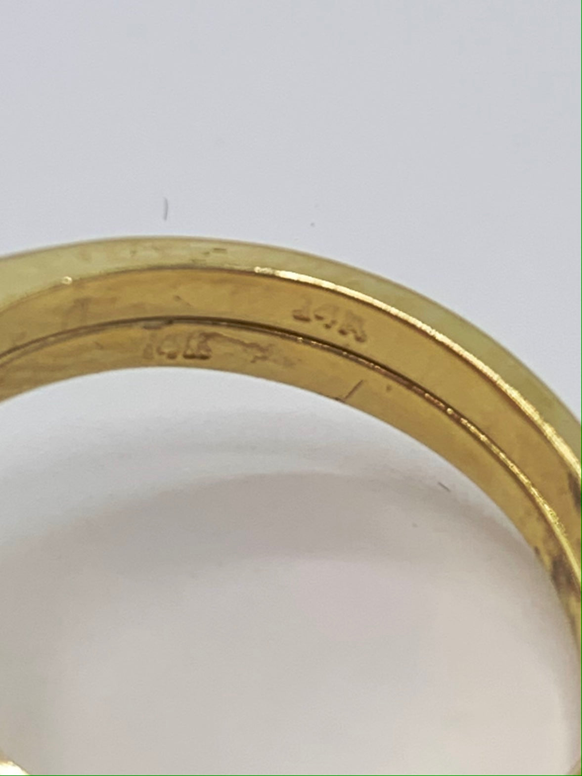 14K Yellow Gold .33 TCW Baguette Diamond Semi-Mount Wedding Set