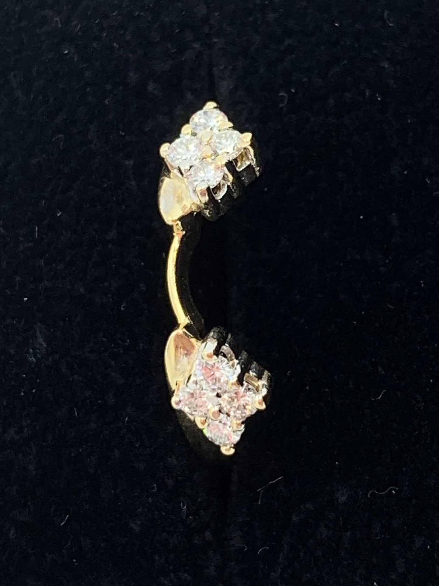 14K Yellow Gold .25 TCW Diamond Enhancer Ring