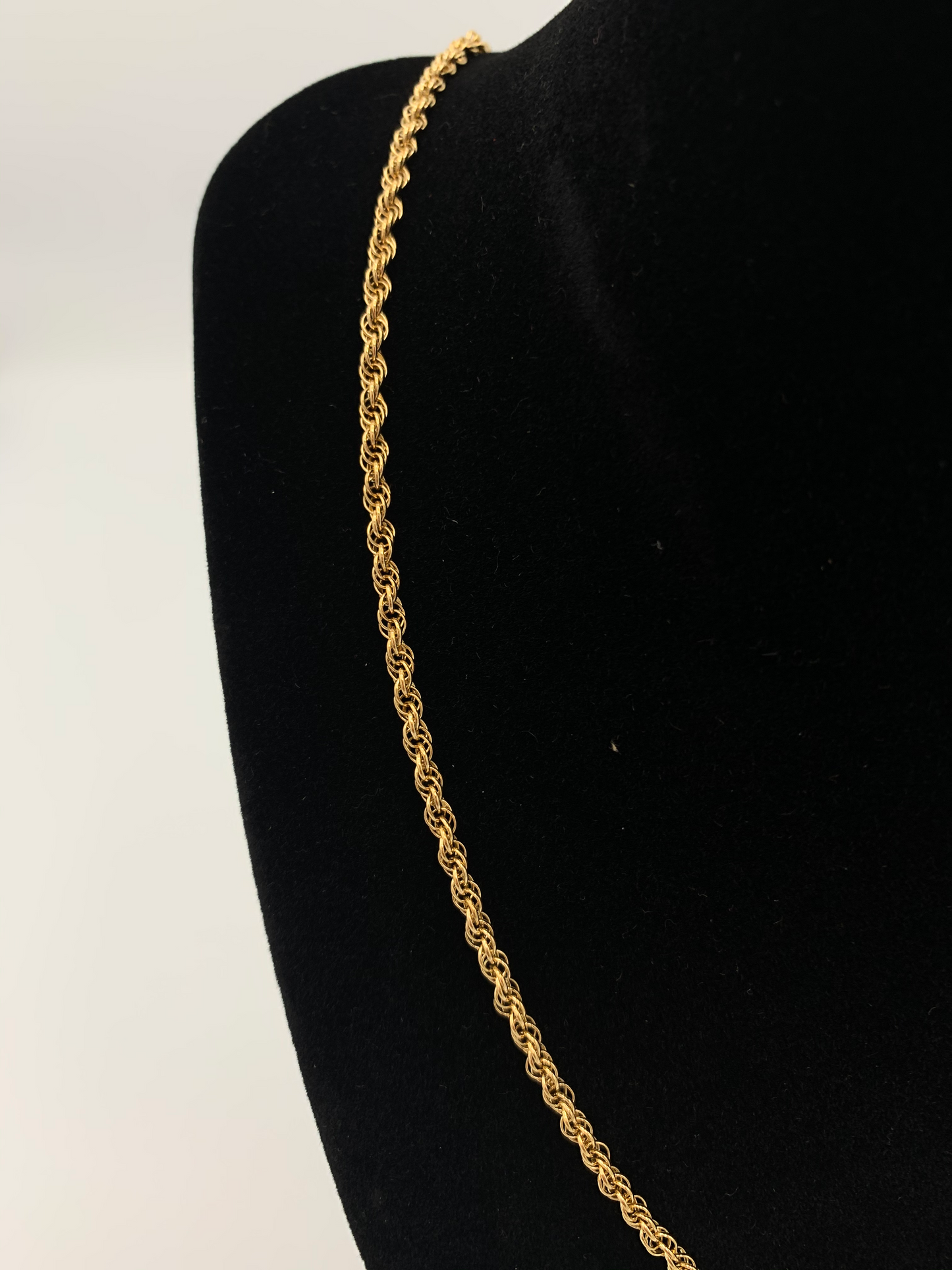 30 Inch Gold Filled Large Rope Style Chain
