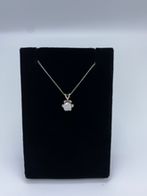 Load image into Gallery viewer, 14K White Gold 38 pt Diamond Pendant
