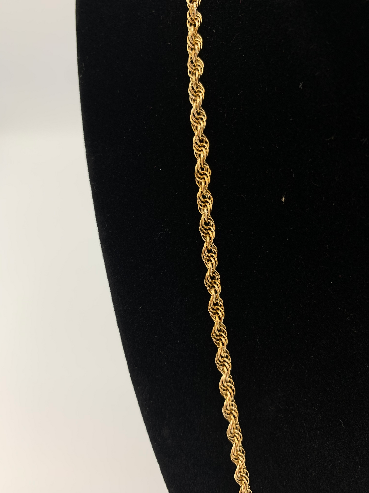 24 inch Gold Filled Rope Style Chain