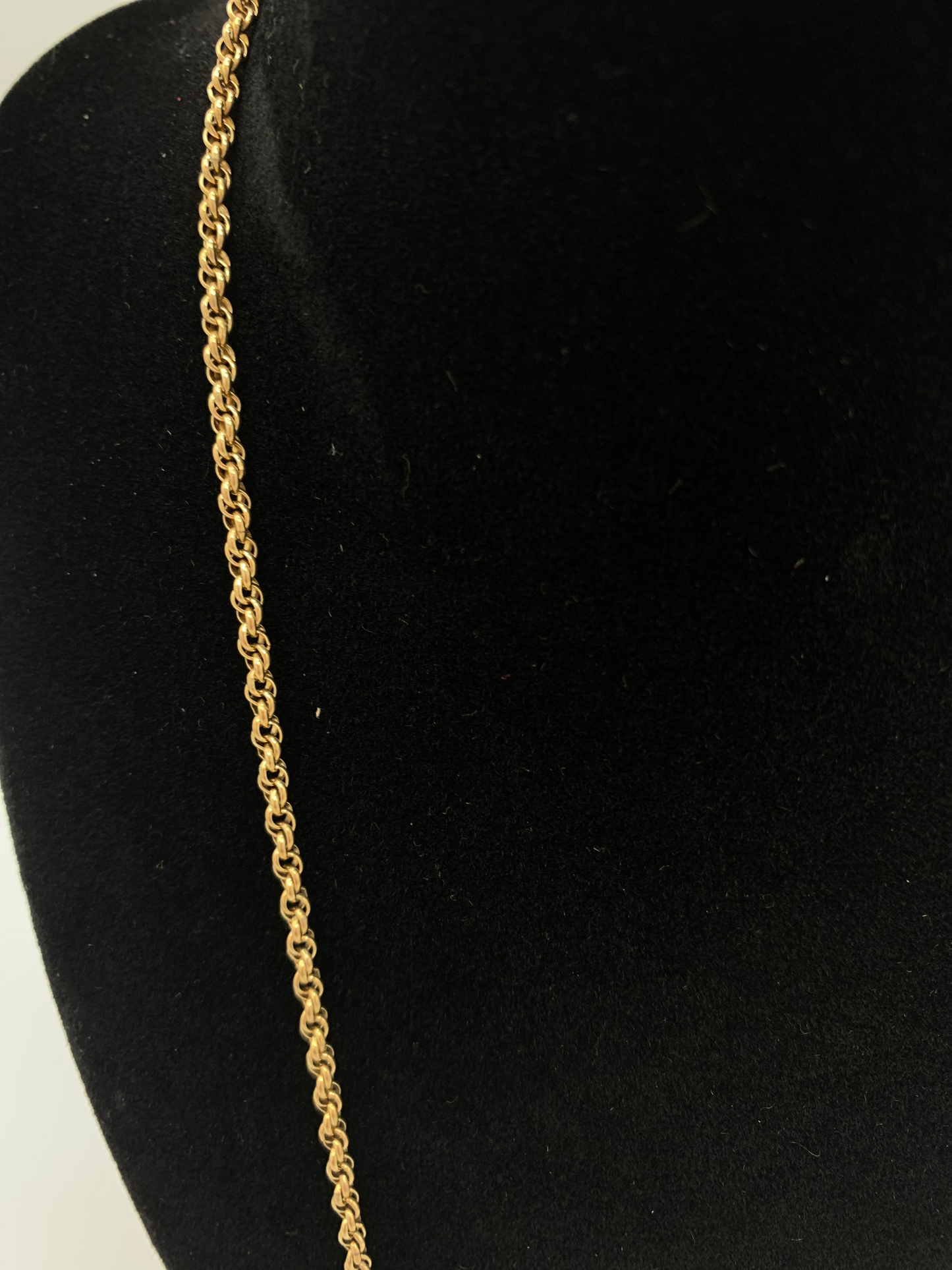 Women's 25 Inch Gold Filled Lapel Watch Neck Chain