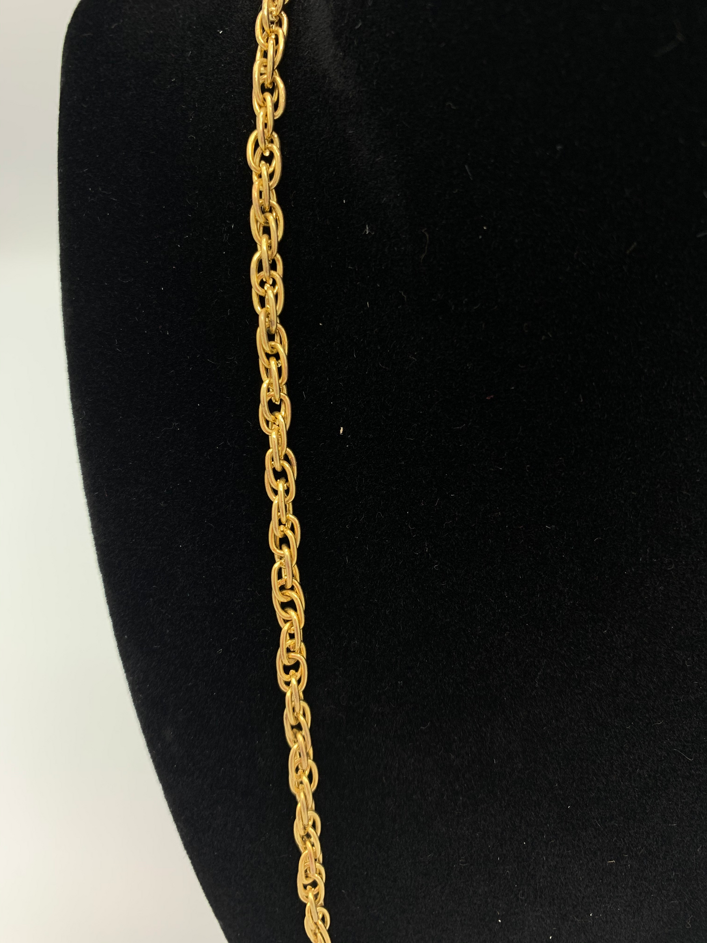 24 Inch Gold Filled Thick Rope Link Chain