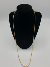 Load image into Gallery viewer, 30 Inch Gold Filled Snake Chain
