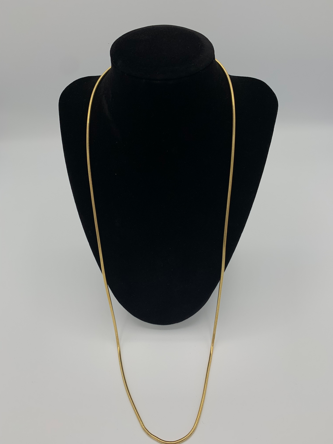 30 Inch Gold Filled Snake Chain