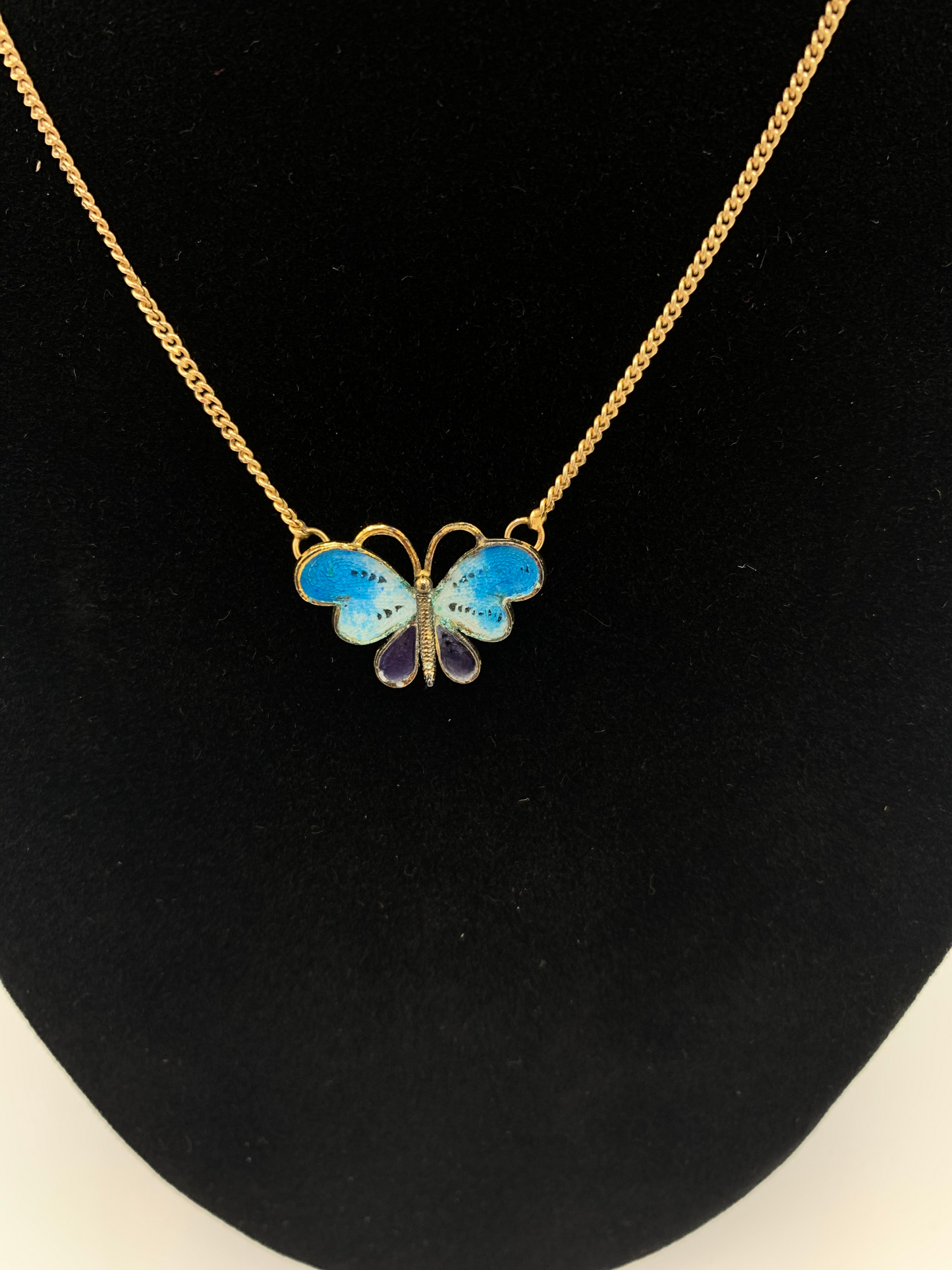 Sterling Silver Butterfly Necklace