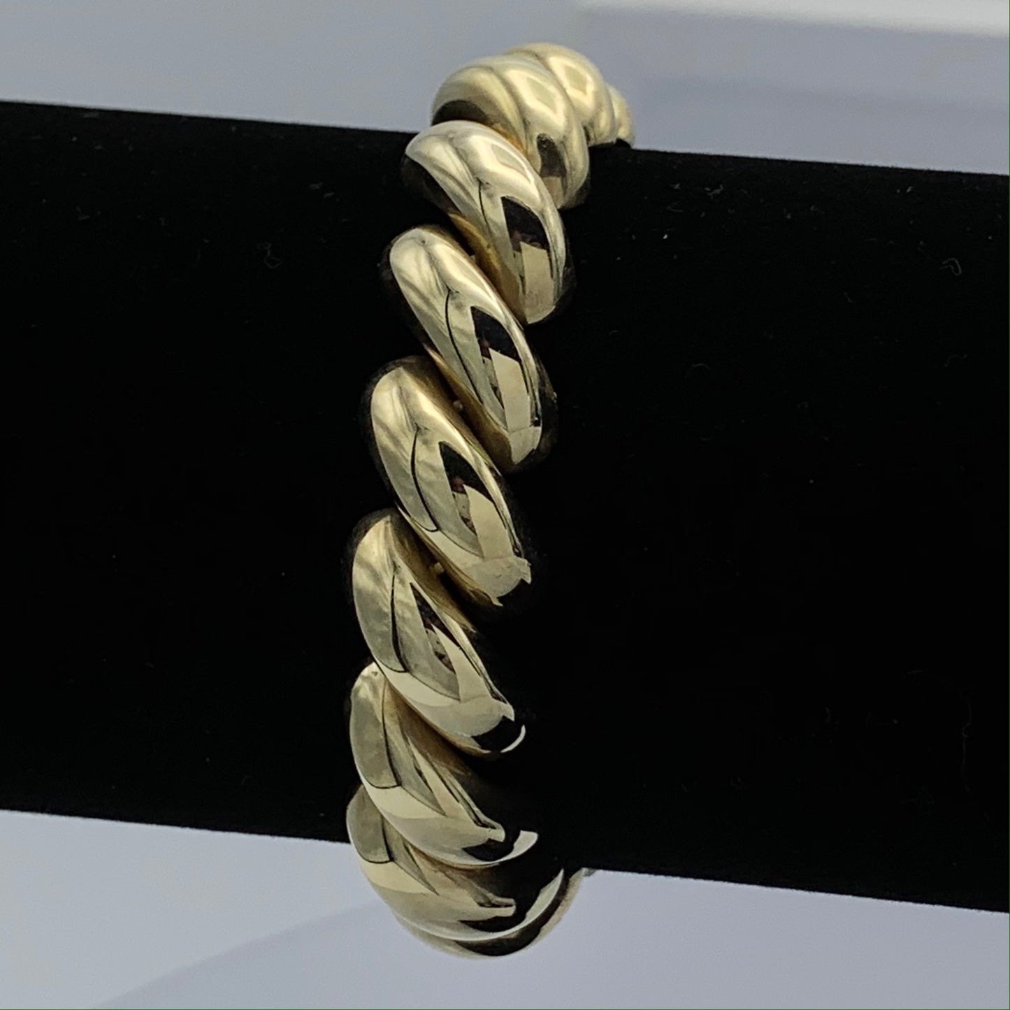 14K Yellow Gold San Marco Style Bracelet