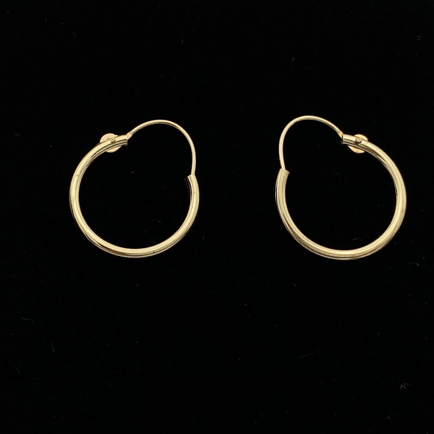 Hoop Earrings 14K Gold