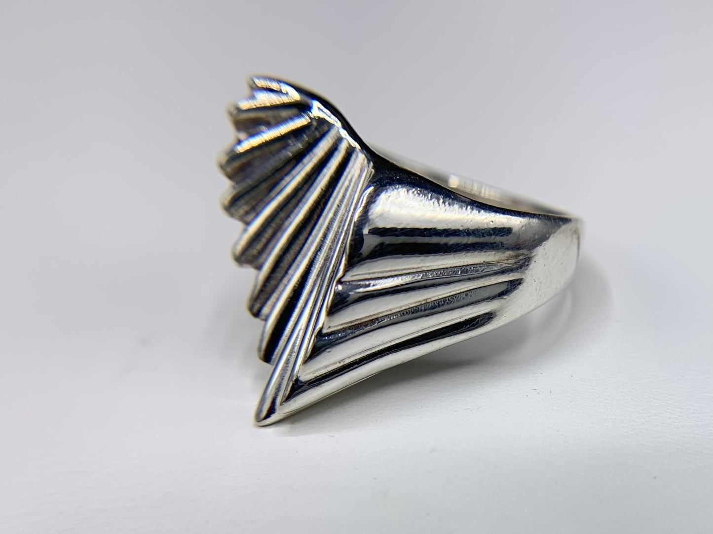 Sterling Silver Wing Free Form Ring