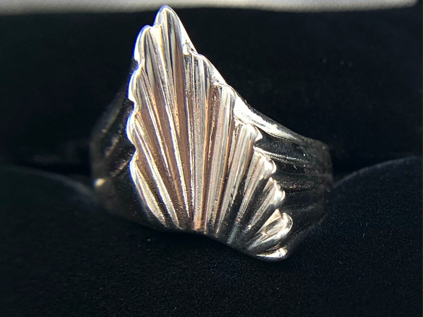 Sterling Silver Wing Free Form Ring