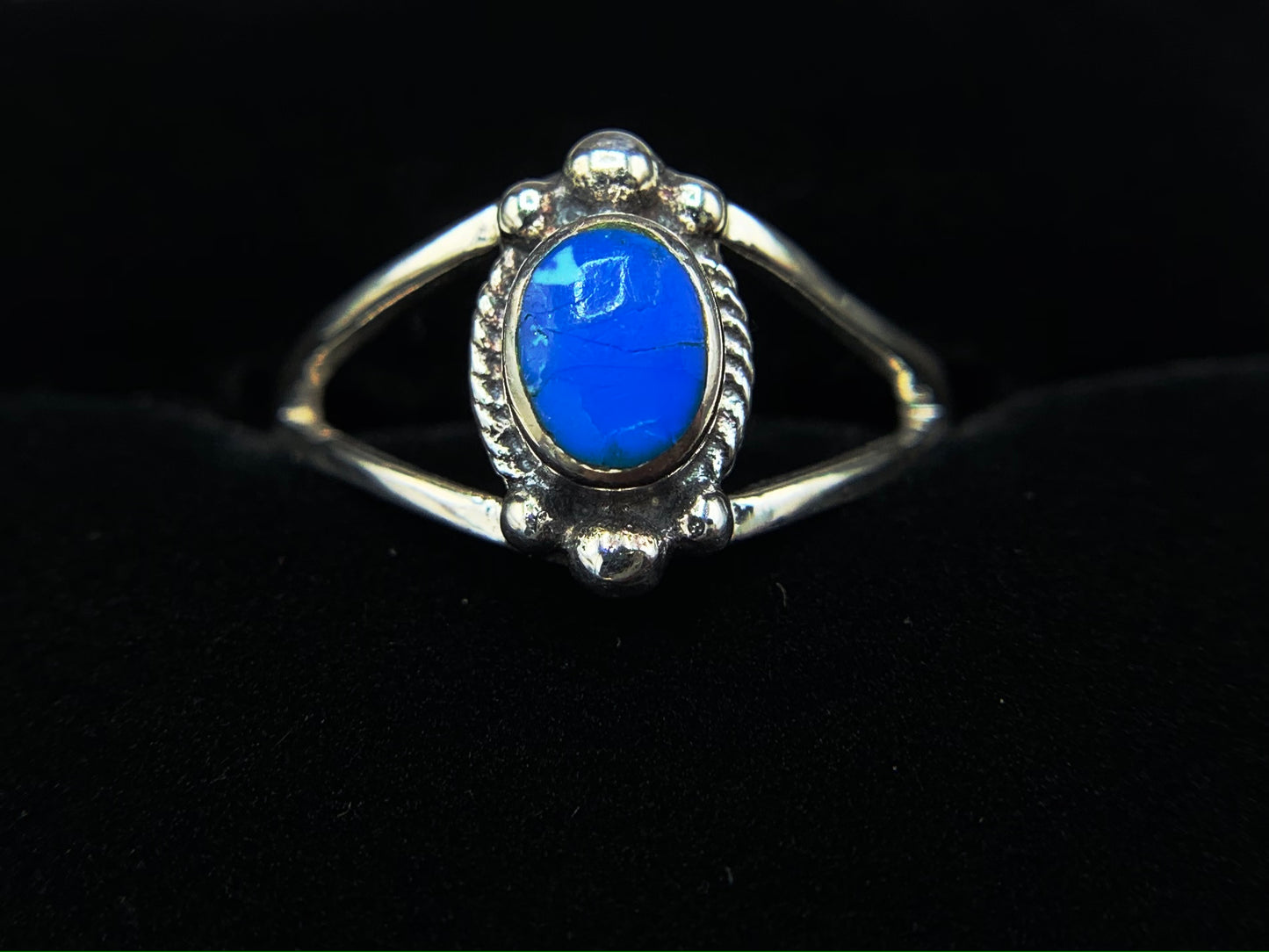 Sterling Silver Ring with Turquoise Stone