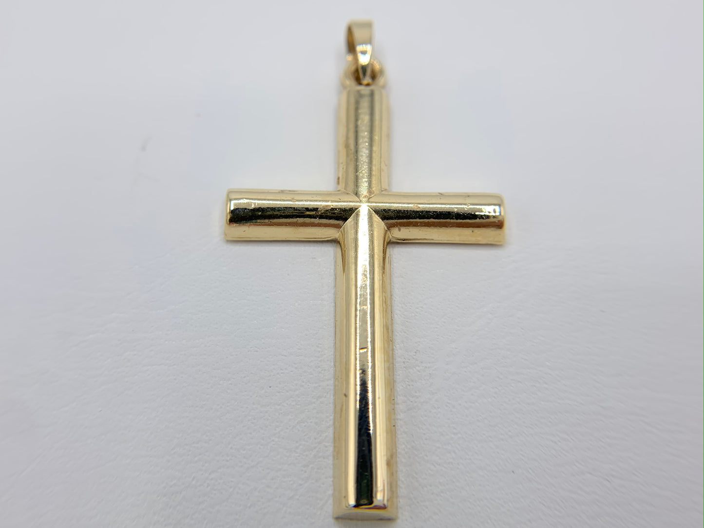 14K Yellow Gold Cross Pendant