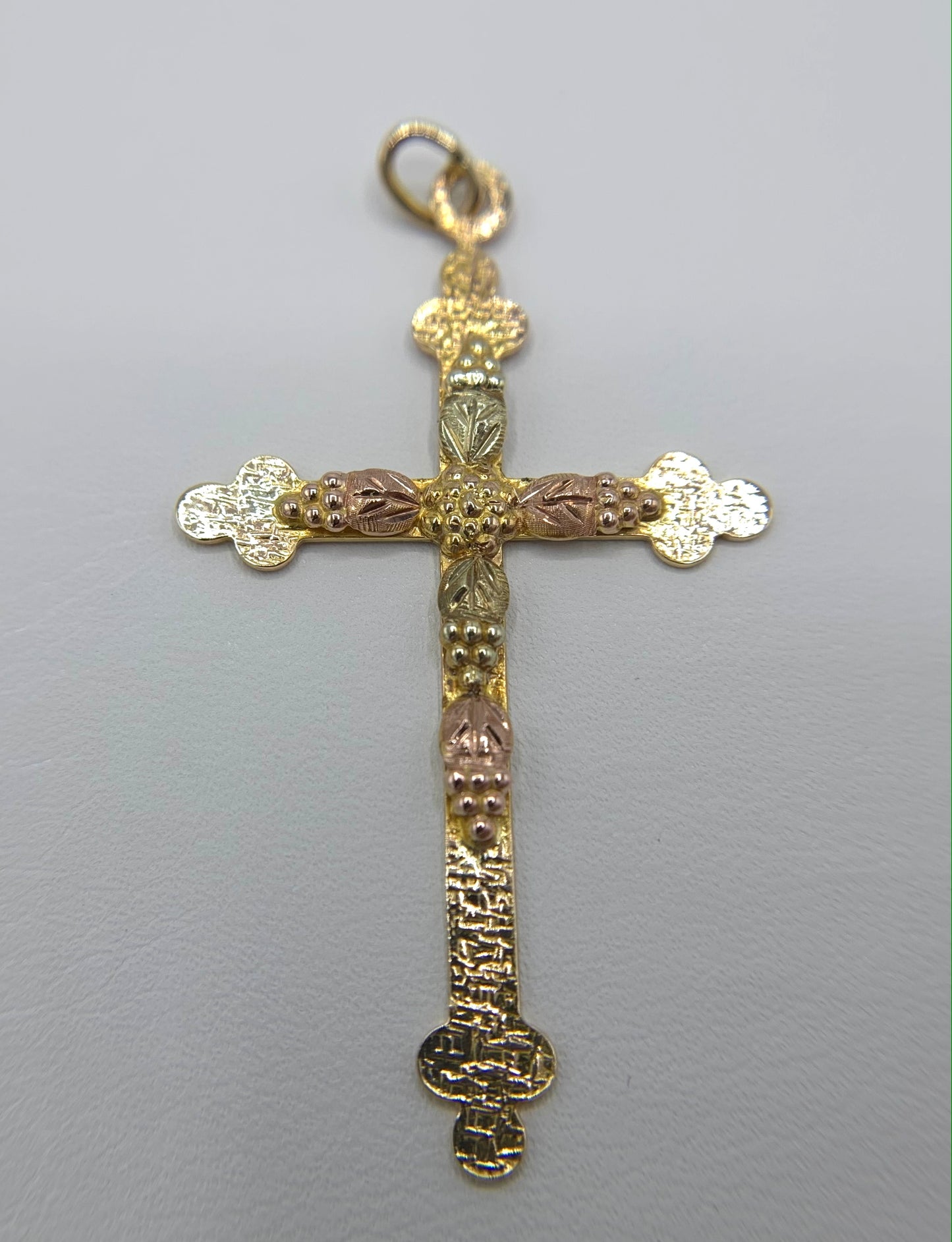 10K Gold Black Hills Cross Pendant