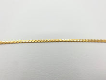 Load image into Gallery viewer, Thin Gold Filled Serpentine Style Bracelet
