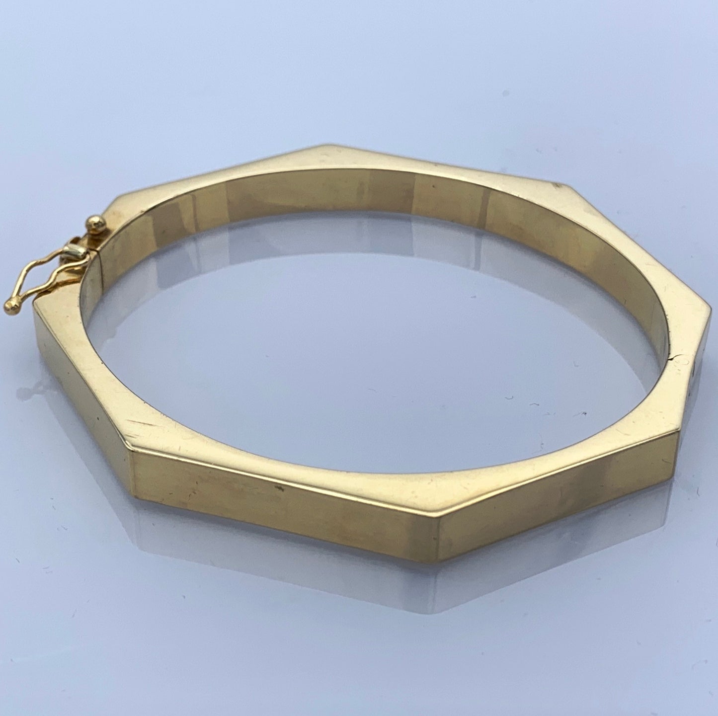 Estate 14K Yellow Gold 6mm Bracelet