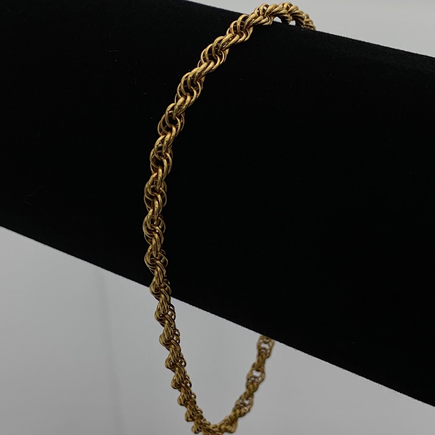 Gold Filled 4mm Rope Style Bracelet