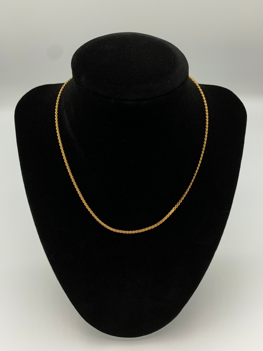 15 inch Gold Filled "S" Style Chain